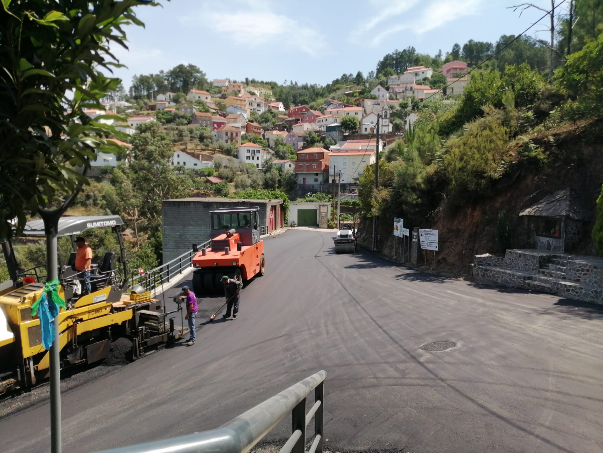 Reconstrução de Muro de Contenção em Corgas – Fundo de Emergência Municipal