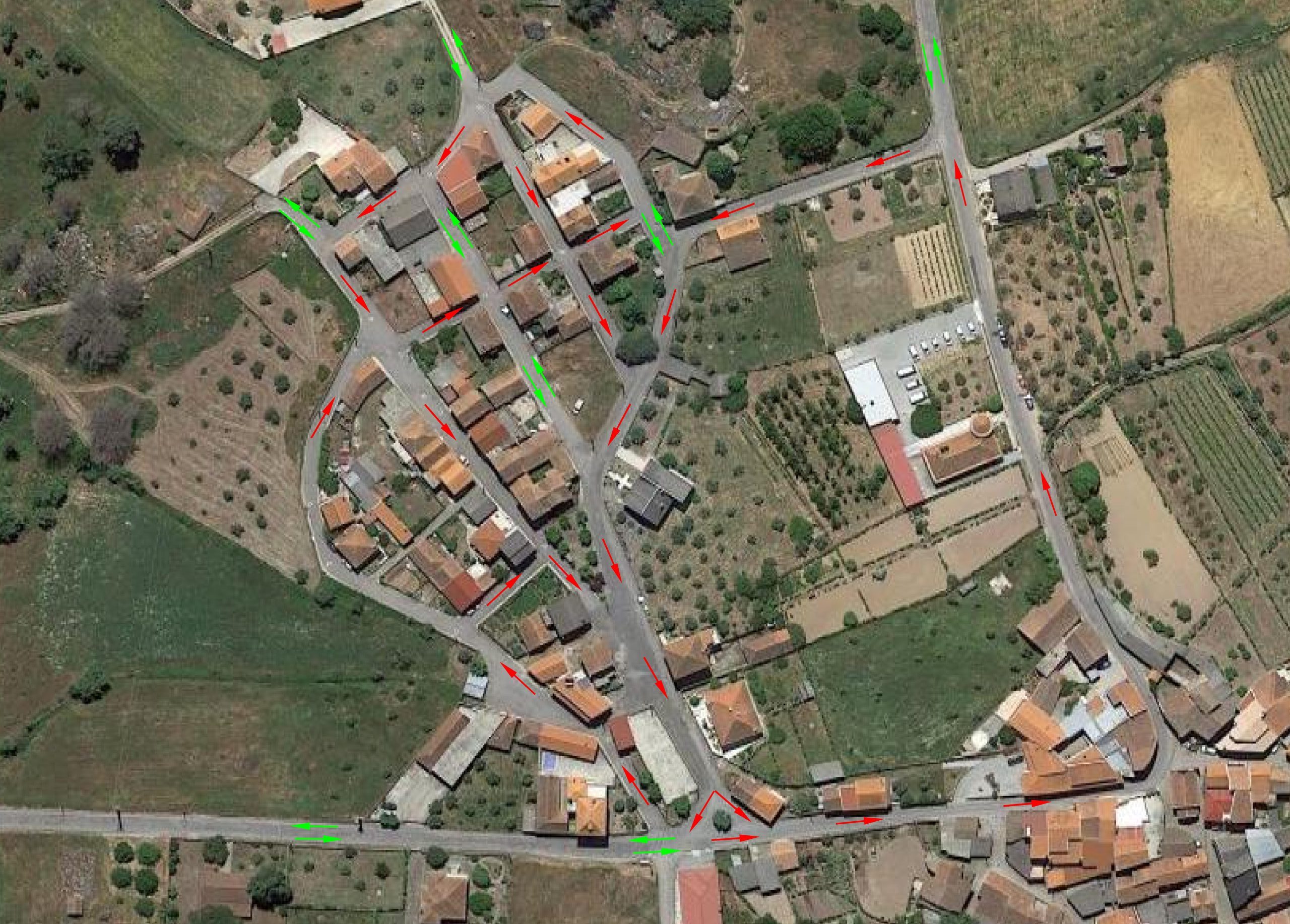 Sinalização Rodoviária na Lapa de Tourais