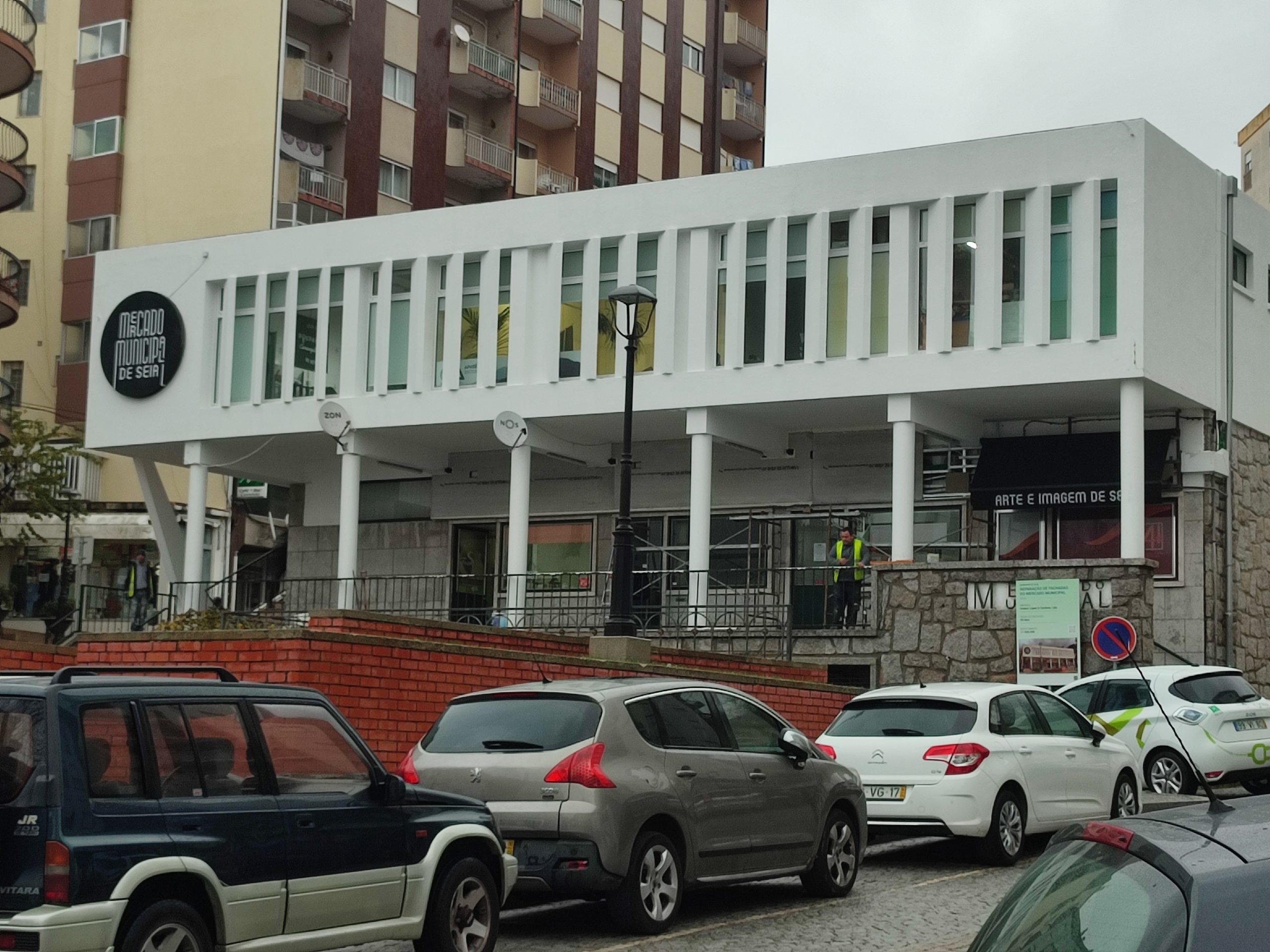 Reparação de fachadas do Mercado Municipal de Seia